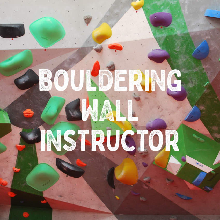 bouldering wall image