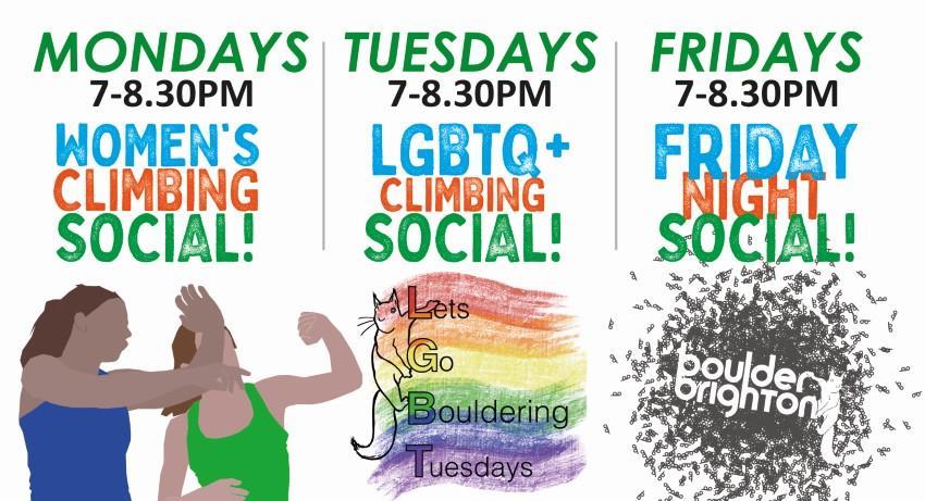 Weekly Climbing Socials